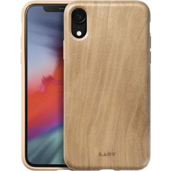 Laut PINNACLE - Case for iPhone XR with natural wood (Cherry Wood) - (LAUT_IP18-M_PI_W)