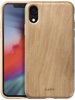 Laut PINNACLE - Case for iPhone XR with natural wood (Cherry Wood) - (LAUT_IP18-M_PI_W)