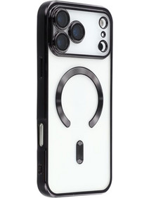 iS TPU MAG ELECTRO IPHONE 17 PRO MAX / 18 PRO MAX trans black backcover