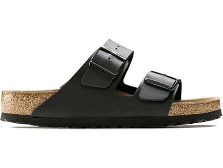Birkenstock Arizona Soft Footbed Ανδρικά Σανδάλια Ανατομικά Μαύρα 55125