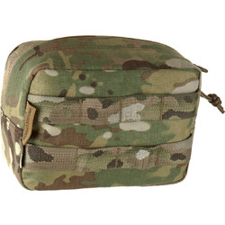 ΘΗΚΗ WARRIOR HORIZONTAL UTILITY POUCH ZIPPED MULTICAM
