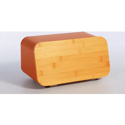 Ψωμιέρα Μεταλλική (34,5x19x17cm) Nef-Nef Homeware - 72 - Terracotta
