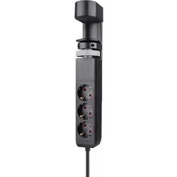 Πολύπριζο Neomounts Volt Series 3 Θέσεων με 2x USB-C & 1x USB-A Black DS22-840BL6