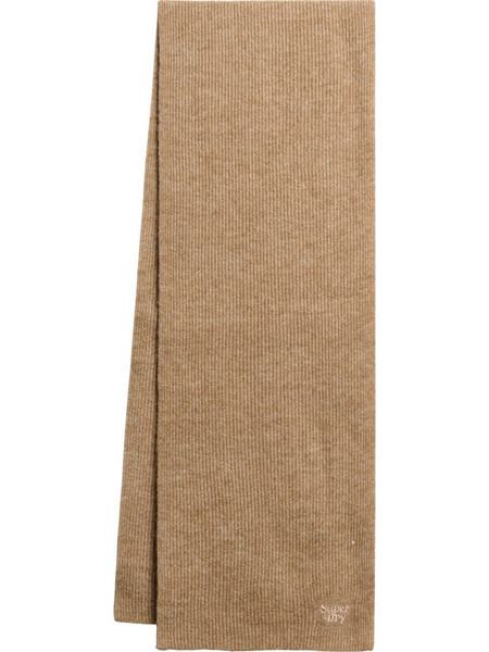 SUPERDRY W SDNA SOFT RIB KNIT SCARF - Y9310080A-1JL-44 BEIGE