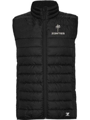 Takeposition Αμάνικο Ανδρικό Μπουφάν Puffer Μαύρο 214-337-9047