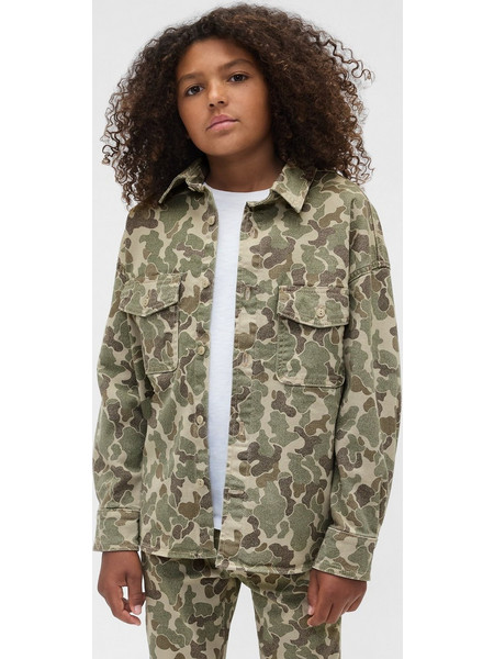 Παιδικό Παραλλαγής Τζιν Πουκάμισο Duck camo