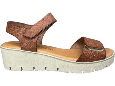 Γυναικείο πέδιλο δέρμα ανατομικό smart steps 23430-cuero