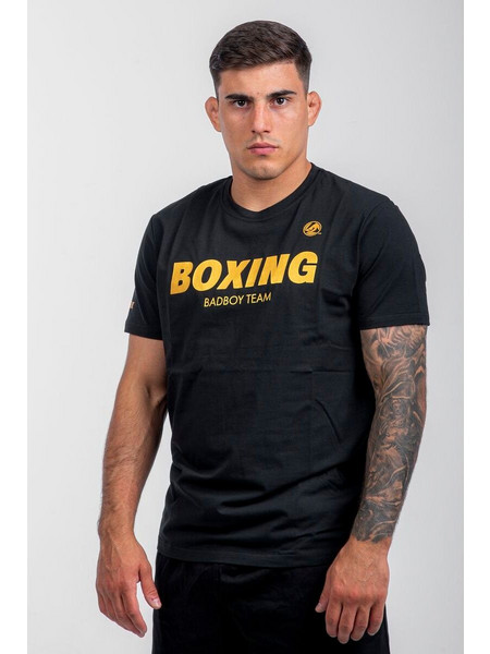 BAD BOY SPORTS 2.0 BOXING T-SHIRT BB-000020-BW Μαυρο