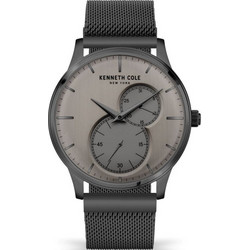 Kenneth Cole Ανδρικό Ρολόι με Μαύρο Μεταλλικό Μπρασελέ KCWGK2125201