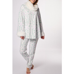 ΠΟΝΤΖΟ ΓΥΝΑΙΚΕΙΟ ΧΕΙΜΕΡΙΝΟ FLEECE PONCHO DODO DF.TOLTE.PON-ΜΕΝΤΑ WINTER 2025-26 MINT