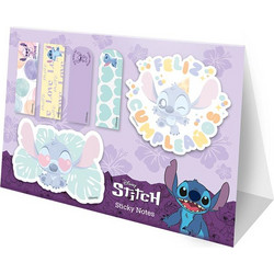 Αυτοκόλλητα Χαρτάκια Σημειώσεων Stitch Μωβ 375408 Coolpack