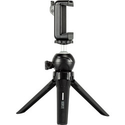 SIRUI 3T-05PH mini tripod with mobile phone clamp and remote control in black
