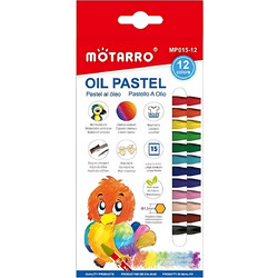 Σετ Λαδοπαστέλ 12 Χρωμάτων Motarro MP015-12