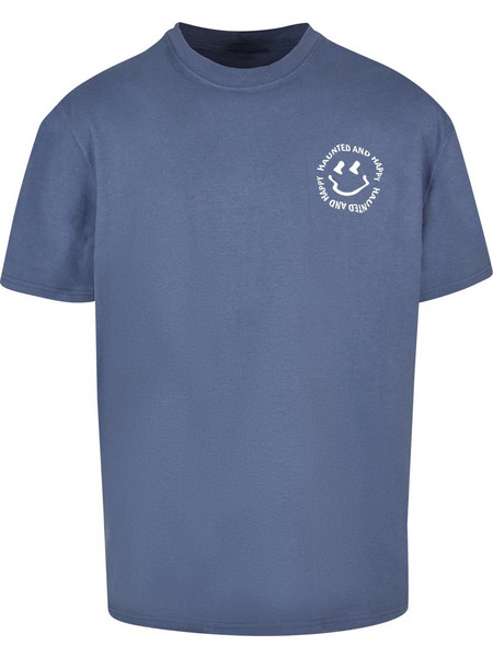 Halloween - Haunted and Happy Tee vintageblue