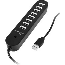 Andowl Q-32 USB Hub 2.0 USB-A με 8 Θύρες USB-A