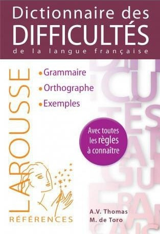 Dictionnaire Des Difficultes De La Langue Francaise