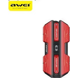 Awei T59 Ακουστικά Bluetooth In Ear Ανθεκτικά στο Νερό Red