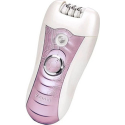 Kemei Σετ Αποτρίχωσης Προσώπου & Σώματος KM-3012 Pink