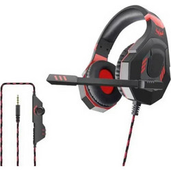 Ovleng OV-P7 Gaming Headset Over Ear Black Red