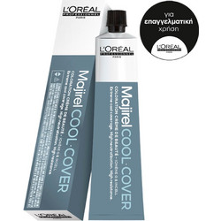 L'Oreal Professionnel Majirel Cool Cover 4.3 Καστανό Ντορέ Μόνιμη Βαφή Μαλλιών 50ml