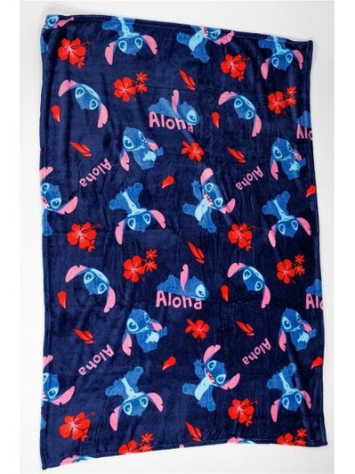 Κουβερτάκι Stitch Aloha Flanel Blanket 110*150cm AYM-084STITCH-FL
