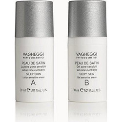 Vagheggi Peau De Satin silky skin -Θεραπεία μείωση τριχοφυίας για πρόσωπο 2*30ml