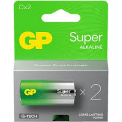 Gp Super Alkaline D 2τμχ