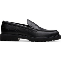 Clarks Berwick Lo Ανδρικά Μοκασίνια Loafers Δερμάτινα Μαύρα 26183727