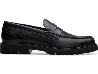 Clarks Berwick Lo Ανδρικά Μοκασίνια Loafers Δερμάτινα Μαύρα 26183727