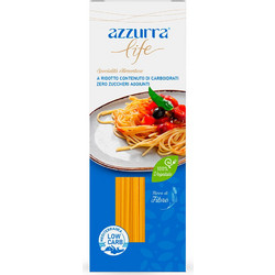 Ζυμαρικά Spaghetti με Φυτικές Ίνες & Πρωτεΐνη Low Carb Vegan Azzurra Life 250g - Azzurra Life