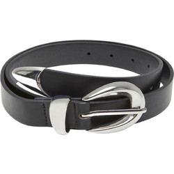 Ζώνη Chunky Buckle Loop TB7211-02499 Urban Classics Black/Silver