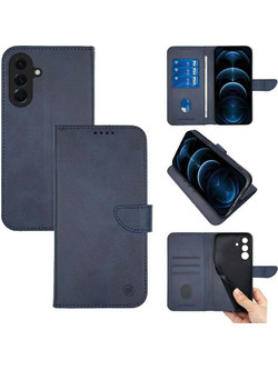 Sonique Urban Wallet Θήκη Πορτοφόλι Dark Blue (Samsung Galaxy A56 5G)