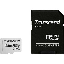 Transcend 300S microSDXC 128GB Class 10 U3 UHS-I + Adapter