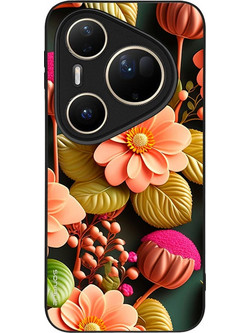 Sonique 3D Flower Series Θήκη Σομόν (Huawei Pura 80 Ultra)