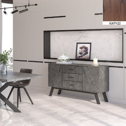 Μπουφές Νο 10 150x44.5x85 εκ. Καρυδί