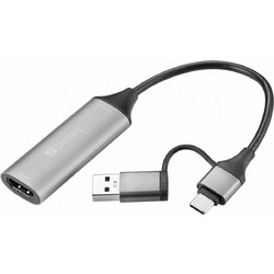 HDMI Grabber με USB Type-A & Type-C - Sandberg (136-70) 136-70