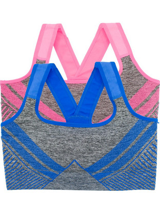 2 Pack μπουστάκια SPORT Μπλε - Φούξια