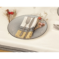 ΤΡΑΠΕΖΟΜΆΝΤΗΛΑ & ΠΕΤΣΈΤΕΣ ΔΕΙΠΝΟΥ NAPKIN DOLLY COT WH 40X40 X2