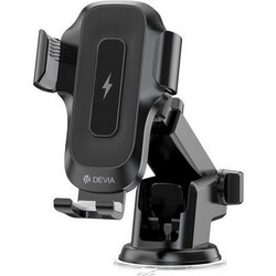 Universal Βάση Στήριξης Αεραγωγού Αυτοκινήτου Devia EA497 Inductive Wireless Bracket Smart Μαύρο N66981