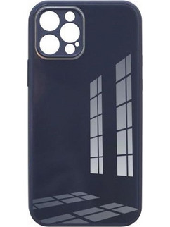 Θήκη TPU & Glass inos Apple iPhone 12 Pro CamGuard Σκούρο Μπλε N57183