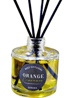 Keradiko Αρωματικό χώρου reed diffusers Orange Cinnamon 120ml 003081OCI