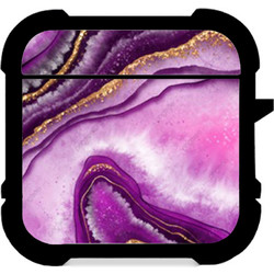 CUSTOM Marble Purple - Airpods 1 & 2