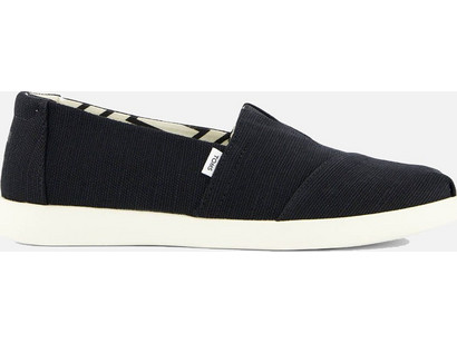 TOMS BLK HRTG CANVAS WM ALPLUS ESP 10021574-BLK_WHT Black