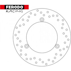 FERODO ΔΙΣΚΟΠΛΑΚΑ ΠΙΣΩ YAMAHA X-MAX 125/300 ABS (FMD0481R) - FERODO
