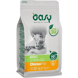 Oasy Lifestage Adult Sterilised with Chicken 1.5kg
