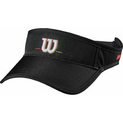 Wilson Volleyball Ανδρικό Καπέλο Visor Υφασμάτινο Μαύρο WTH11120R