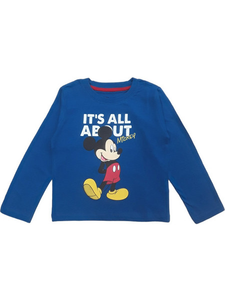 Μπλουζάκι Μακρυμάνικο It's All About Mickey Blue 8020409