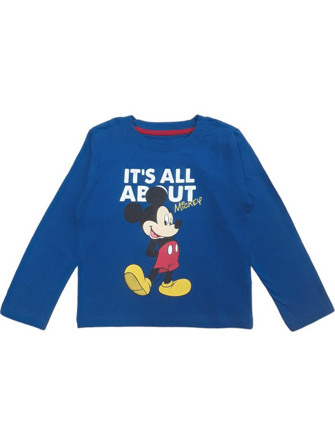 Disney It's All About Mickey Μπλουζάκι Μακρυμάνικο Μπλε 8020409