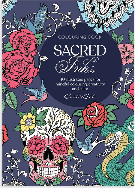 Βιβλίο Ζωγραφικής Sacred Ink