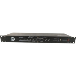 LIGHT4ME XSPLIT 2x4 DMX signal distributor splitter 8-channel 19" 1U rack two operation modes